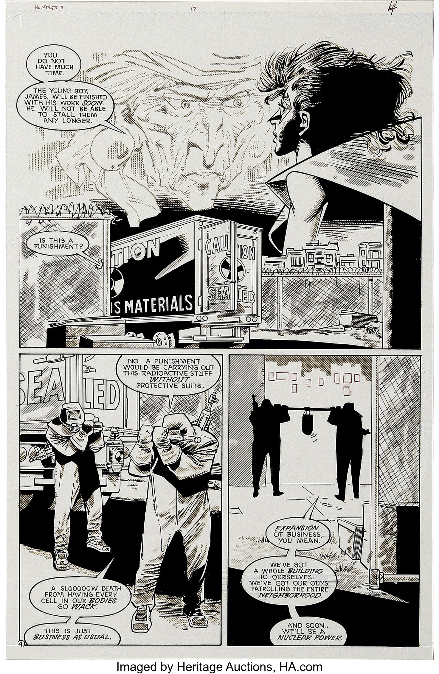 Joe Staton and Bob Smith - The Huntress #12 page 4 Original Art | Lot  #17514 | Heritage Auctions