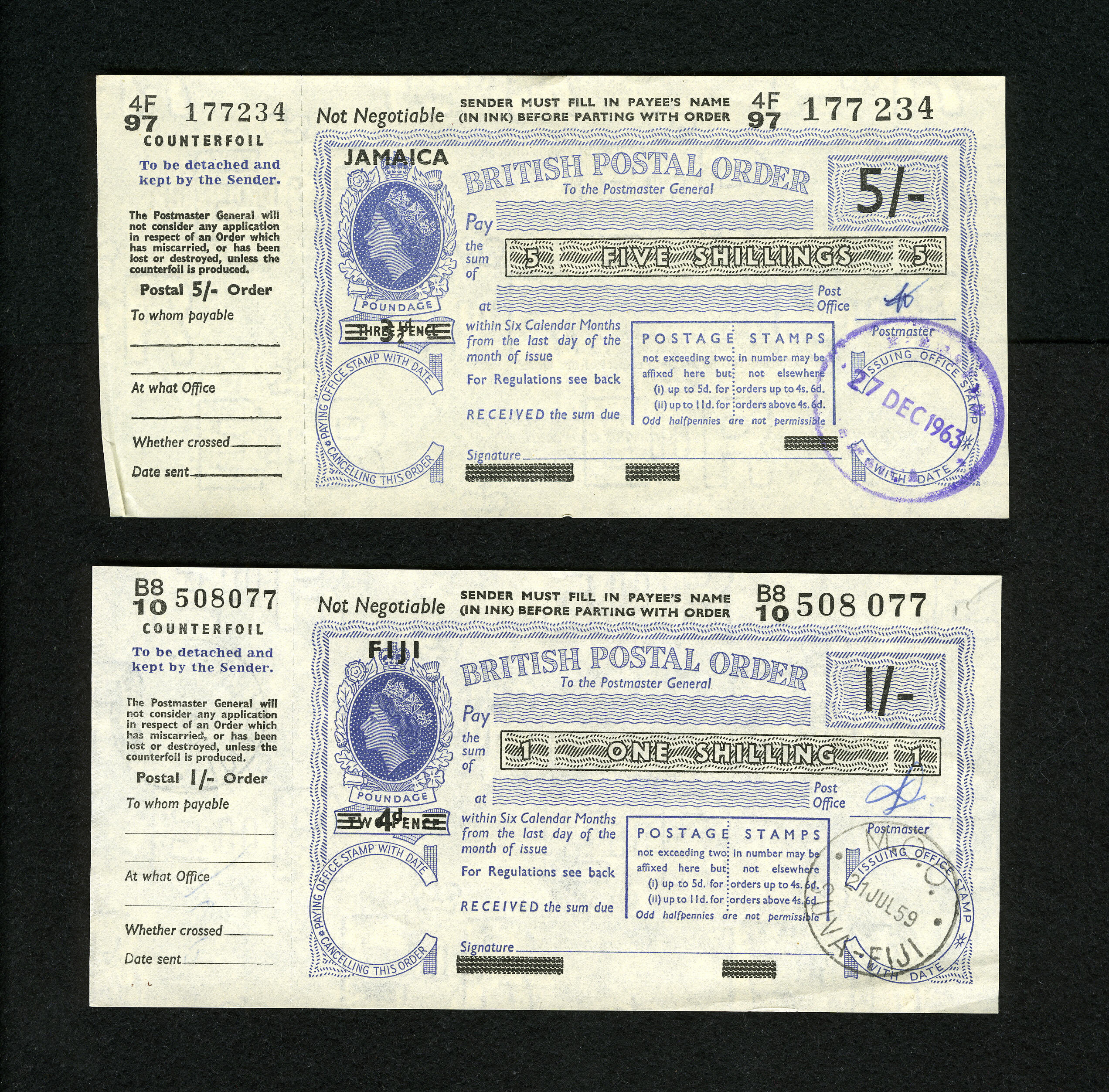 A philatelic history of postal money orders