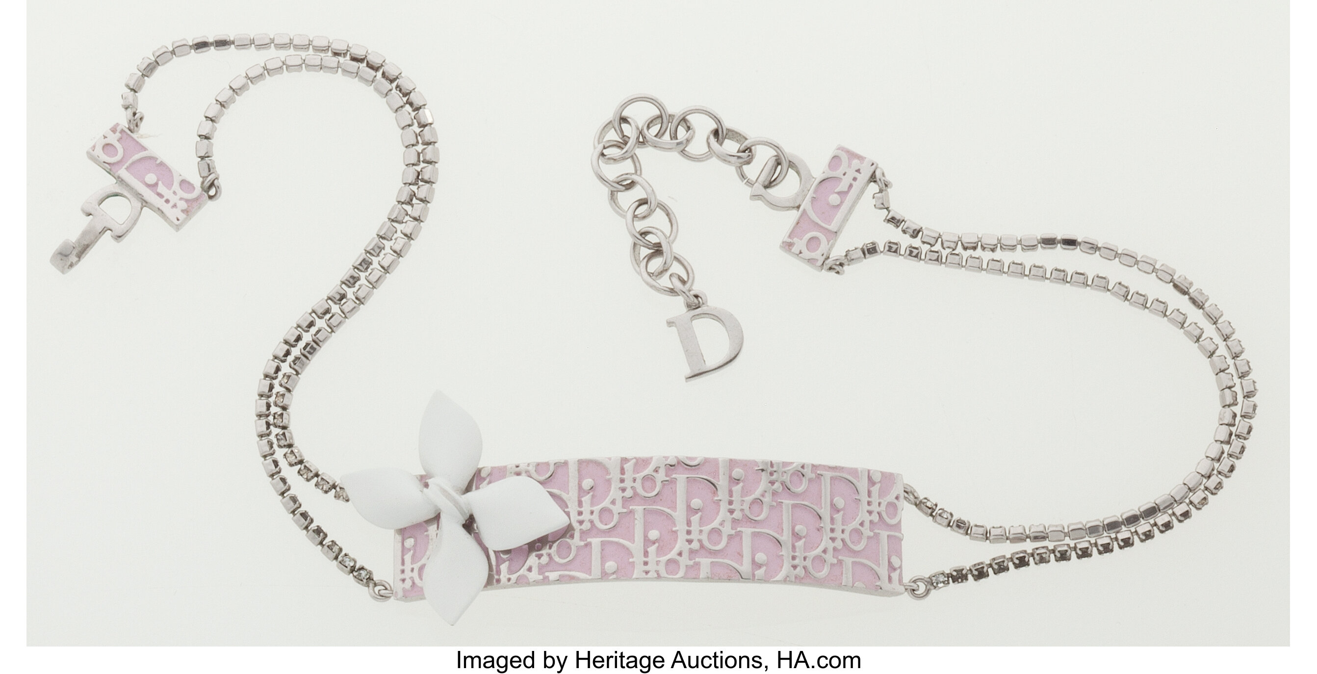 Christian Dior Diorissimo Girly Embellished Choker