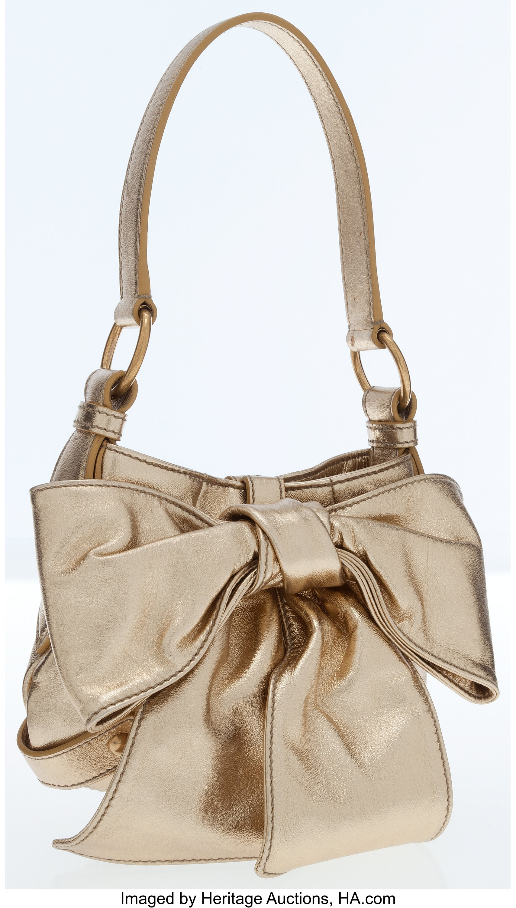 Yves Saint Laurent Gold Bronze Sequin Mombasa Bag YSL New – Basha Gold