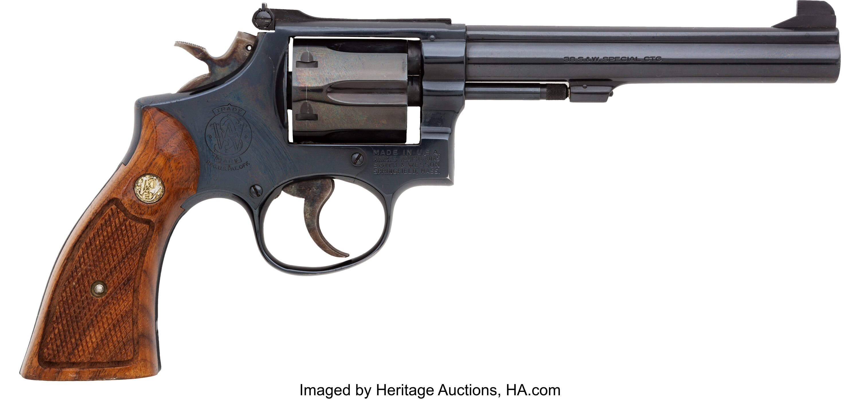 Smith & Wesson Model 14-3 Double Action Revolver.... Handguns | Lot ...