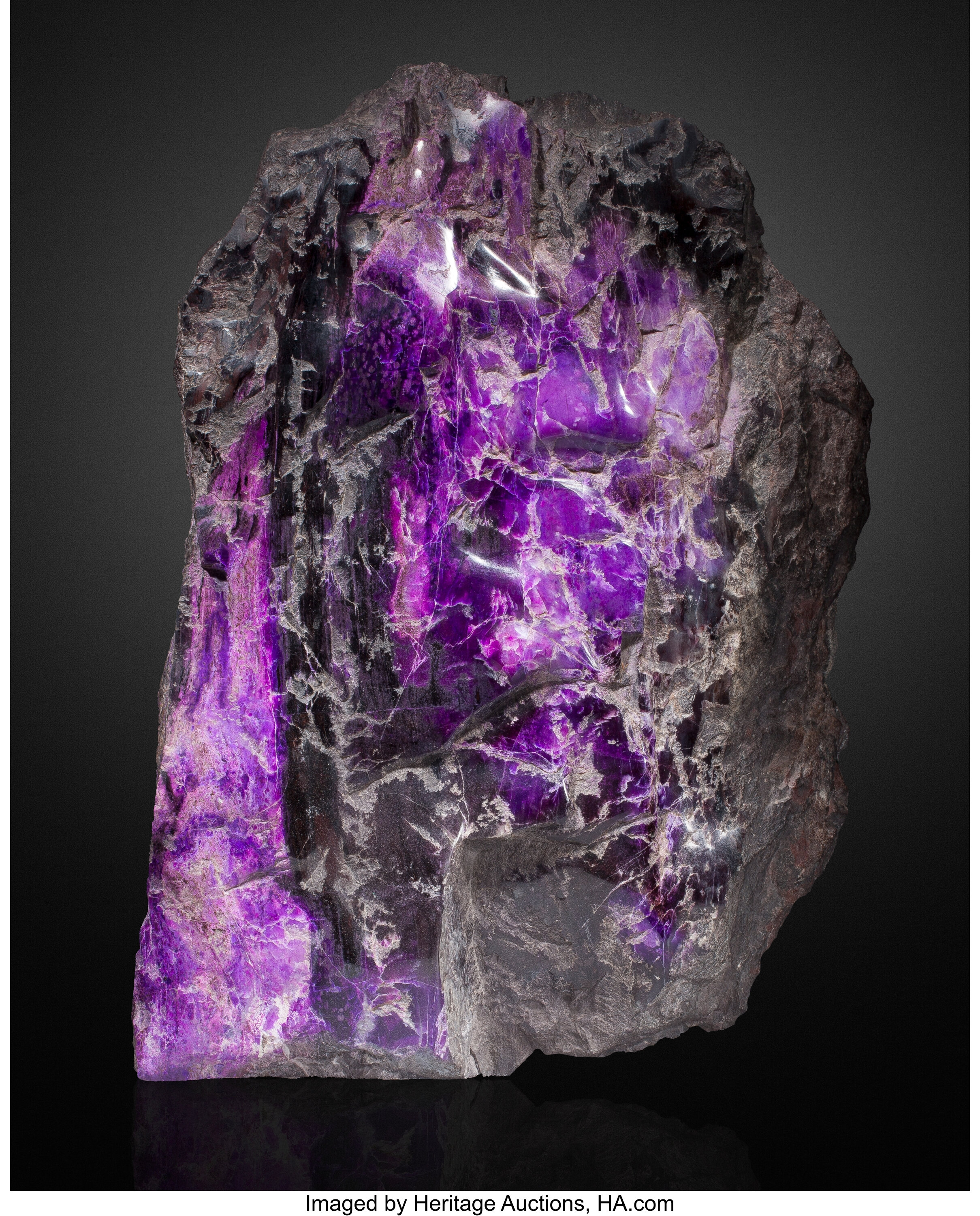 RARE AND DECORATIVE SUGILITE SPECIMEN. Northern Cape Province, | Lot ...