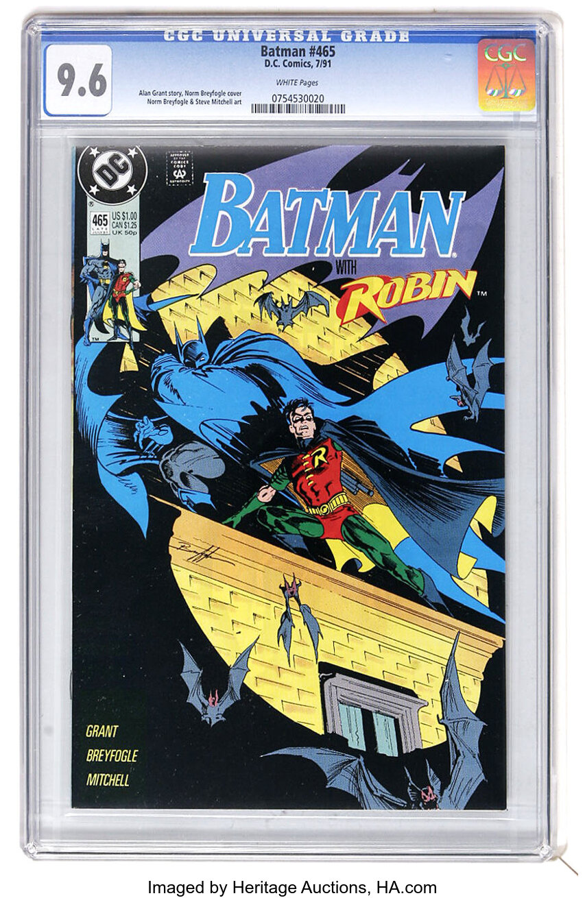 How Much Is Batman #465 Worth? Browse Comic Prices | Heritage Auctions