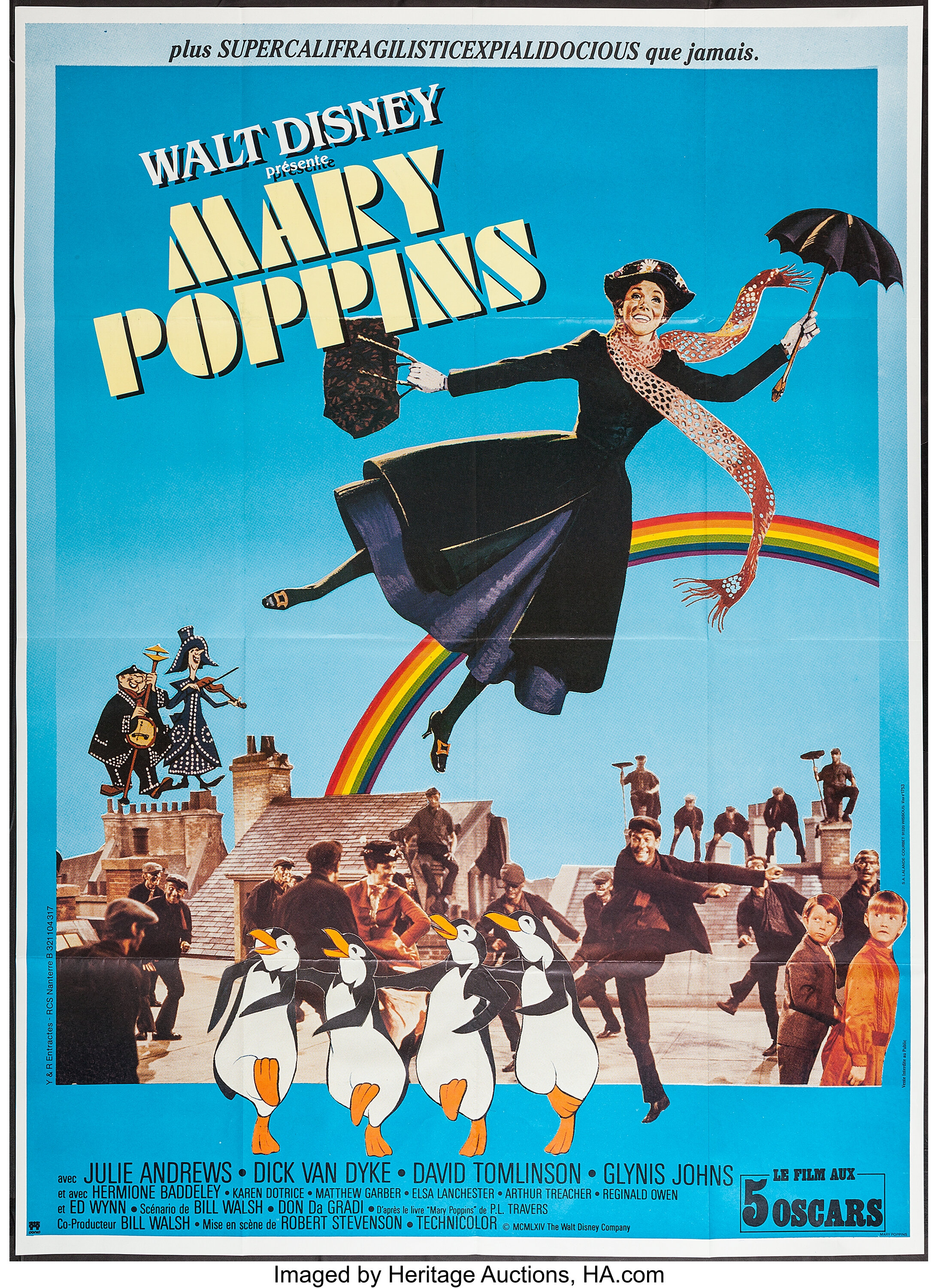 mary poppins movie poster