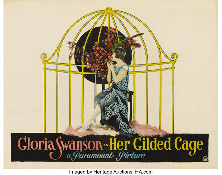 Her Gilded Cage Paramount 1922 Lobby Card 11 X 14 - 