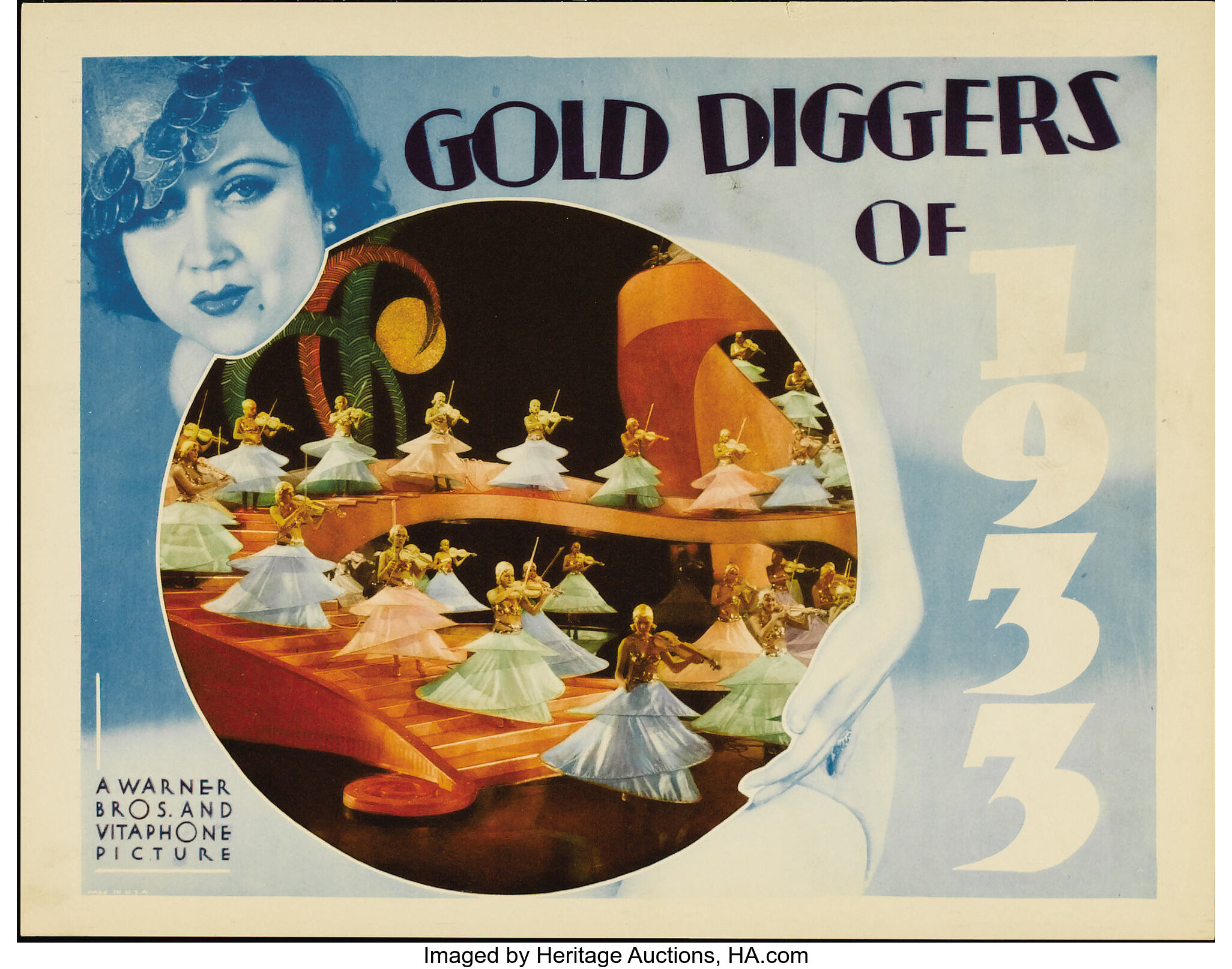 Gold Diggers of 1933, a still from the Busby Berkeley-direc…