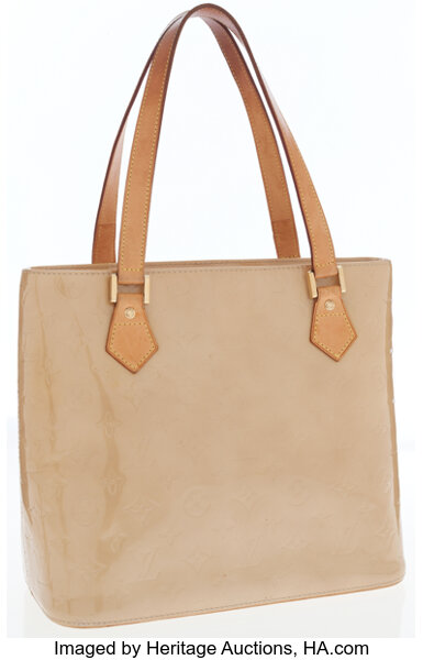 Louis Vuitton Gold Vernis Leather Houston Tote Bag