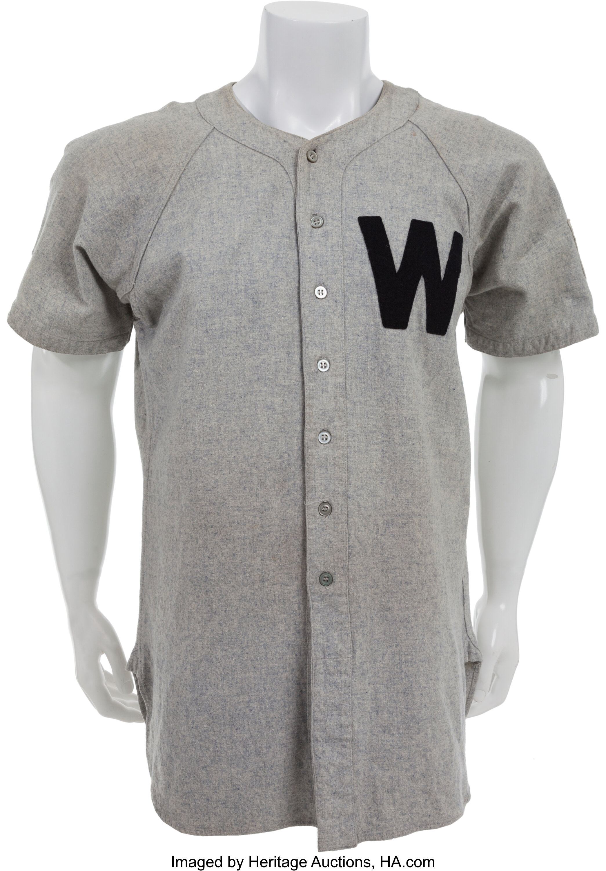 Washington Senators Classic W Jersey - White (1953) - Small - Royal Retros