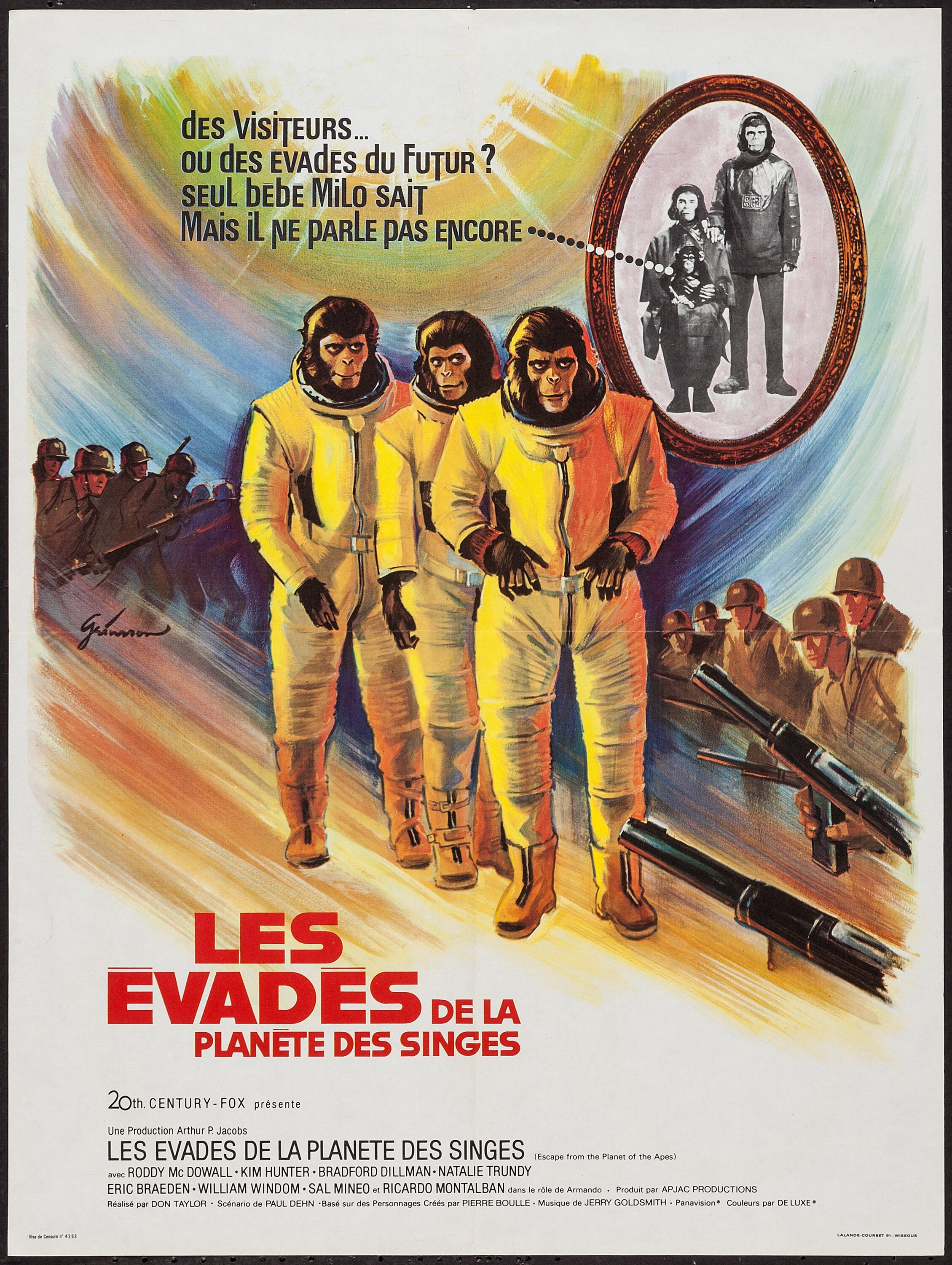 escape from the planet of the apes movie poster