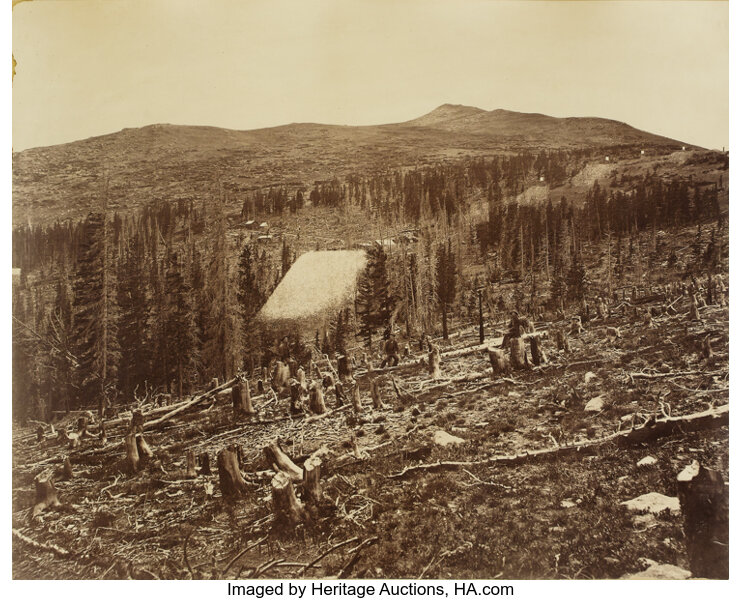 W B Astor Mine Georgetown Colorado Mammoth Photograph 1880s Lot 72484 Heritage Auctions