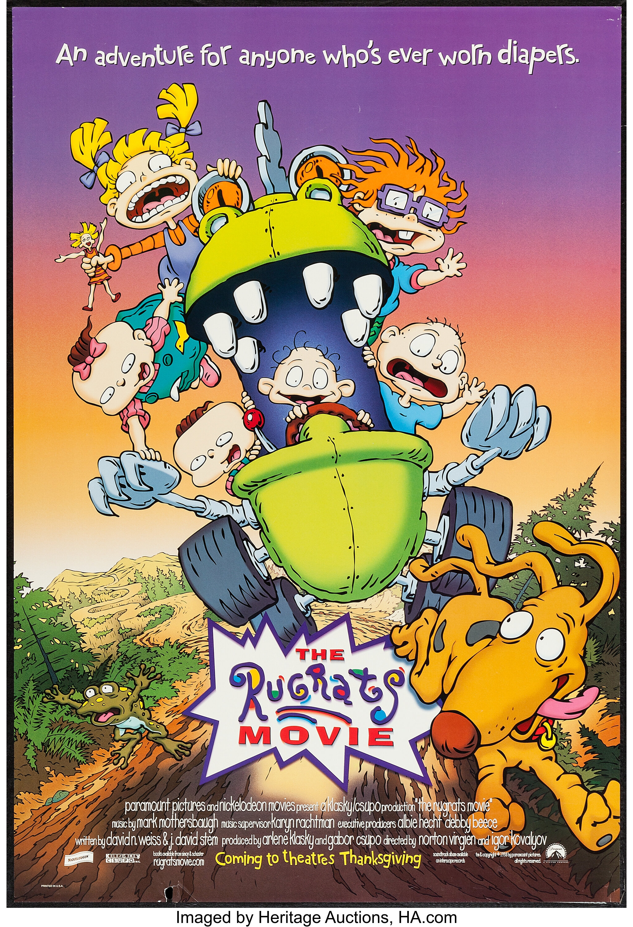 The Rugrats Movie Others Lot Paramount 1998 One Sheets 4 Lot Heritage Auctions
