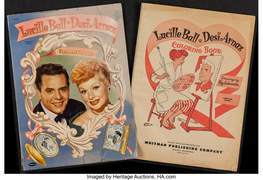 lucille ball and desi arnaz in color