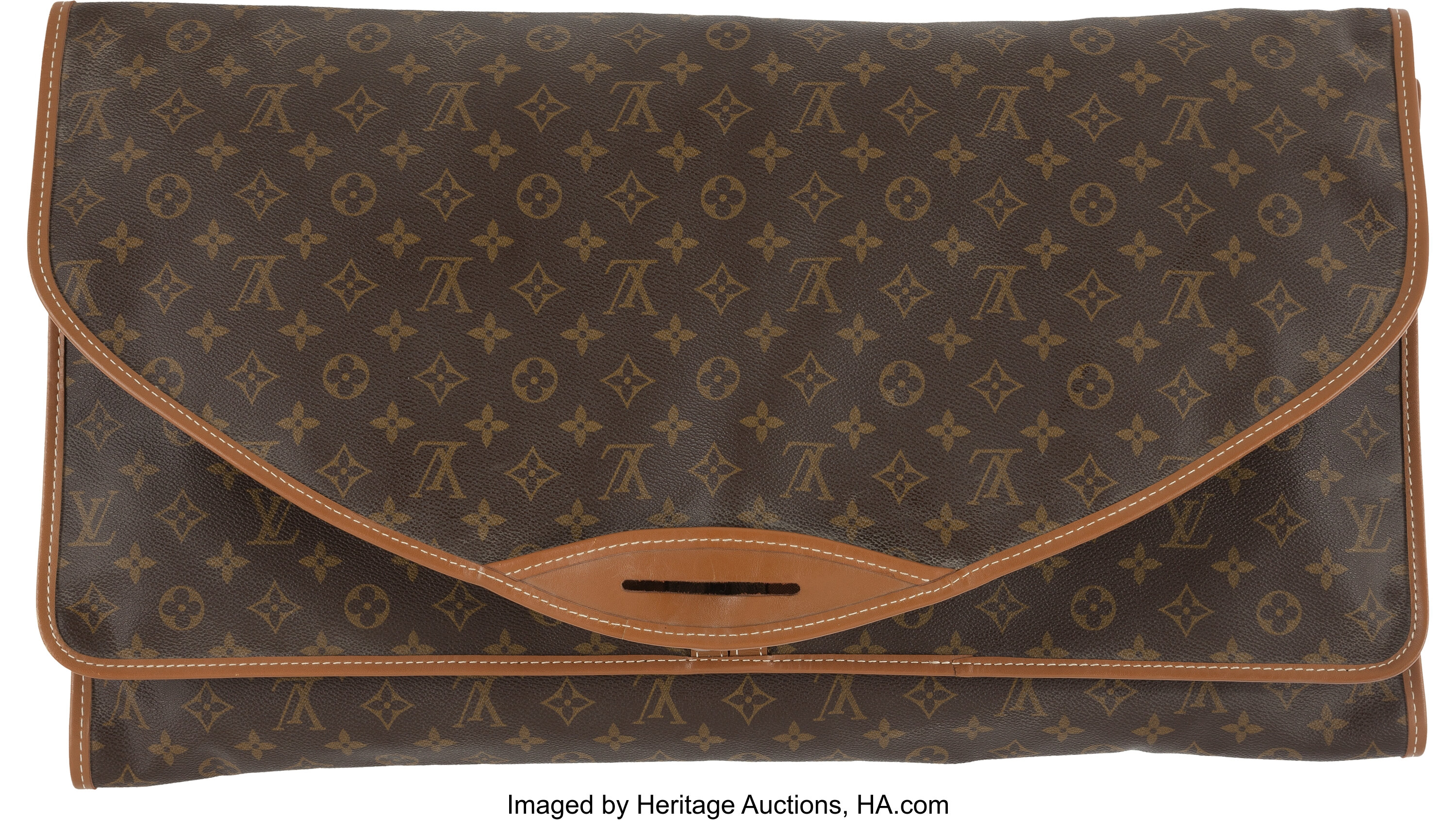 Sold at Auction: LOUIS VUITTON FRENCH COMPANY MONOGRAM SUITCASE