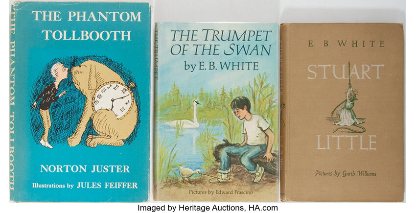 E B White And Norton Justin Lot Of Three Modern Classic Lot 93096 Heritage Auctions