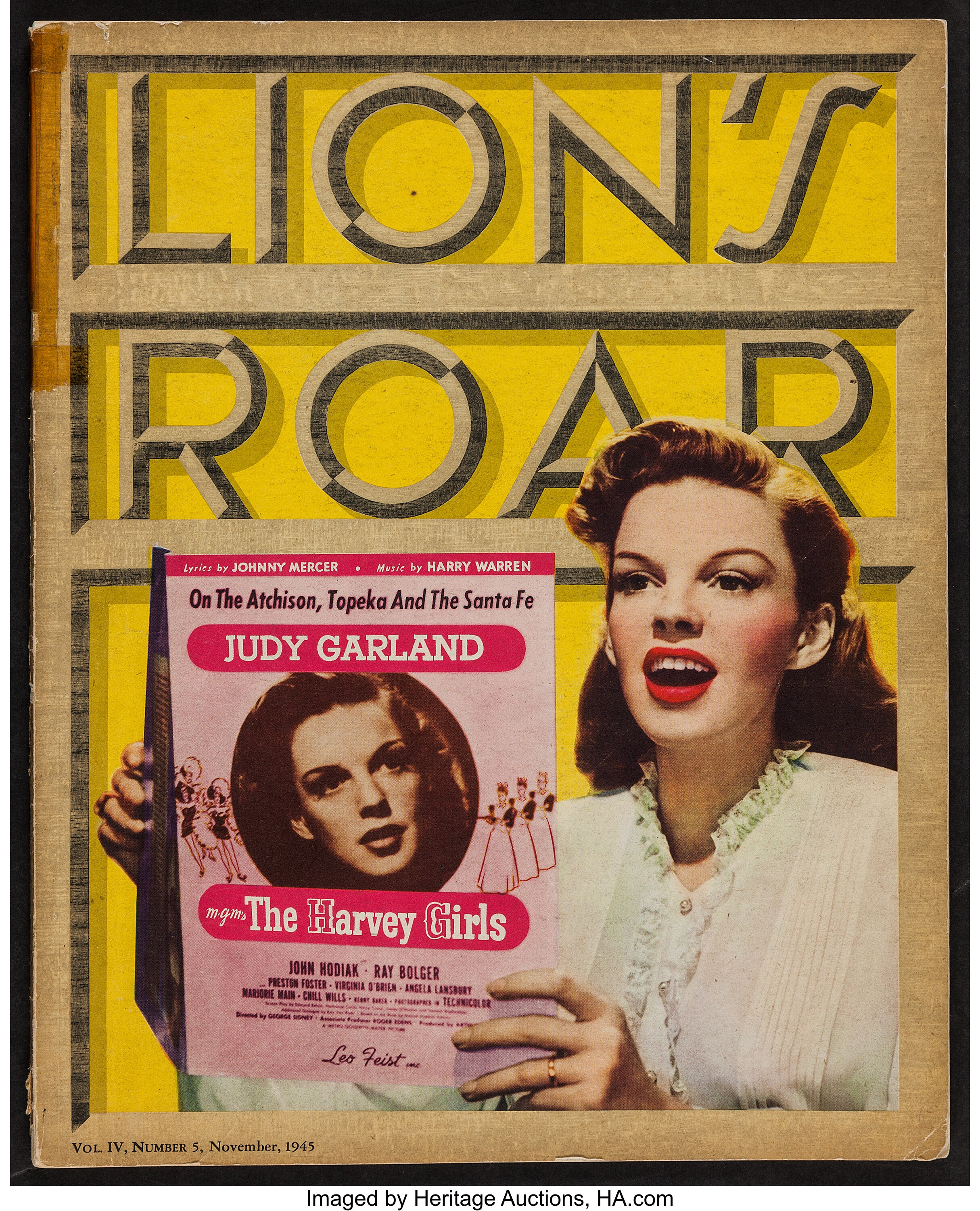 Lion's Roar (MGM, November, 1945). Exhibitor Magazine (Multiple | Lot  #54291 | Heritage Auctions