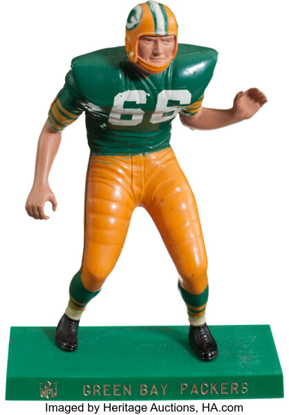 1960's Ray Nitschke Green Bay Packers Hartland Statue. Football, Lot  #43147