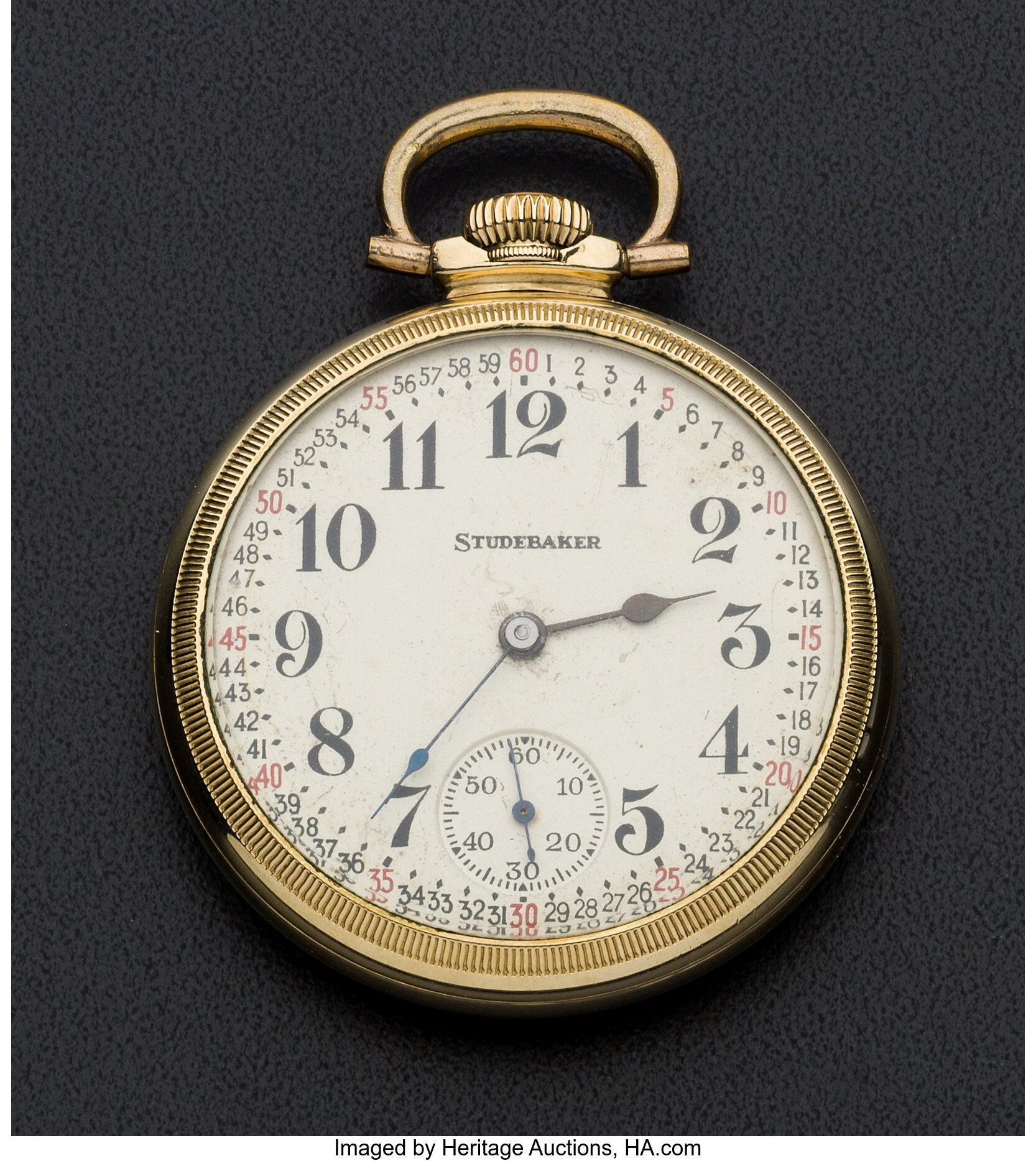 Studebaker pocket watch online antique