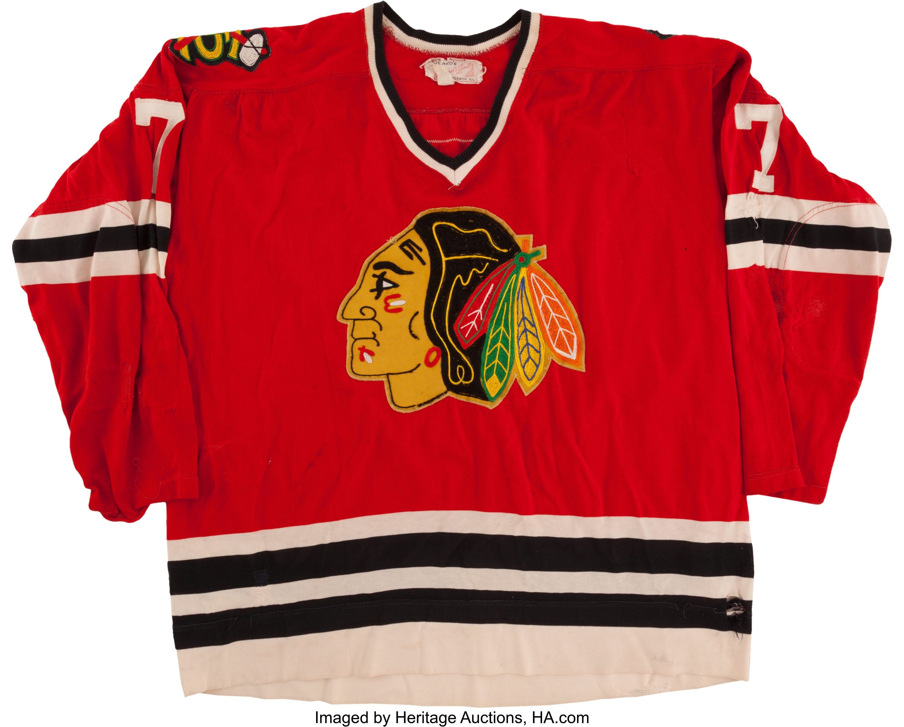 Vintage Blackhawks jersey get appraised on Antiques Roadshow - Sports  Illustrated