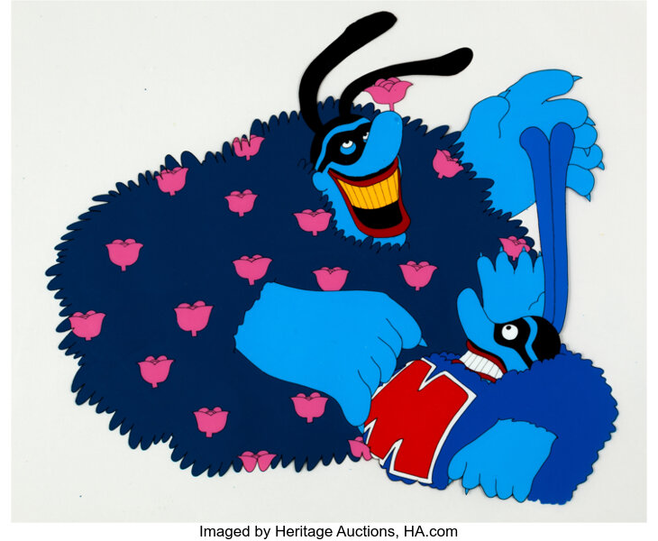 yellow submarine blue meanie