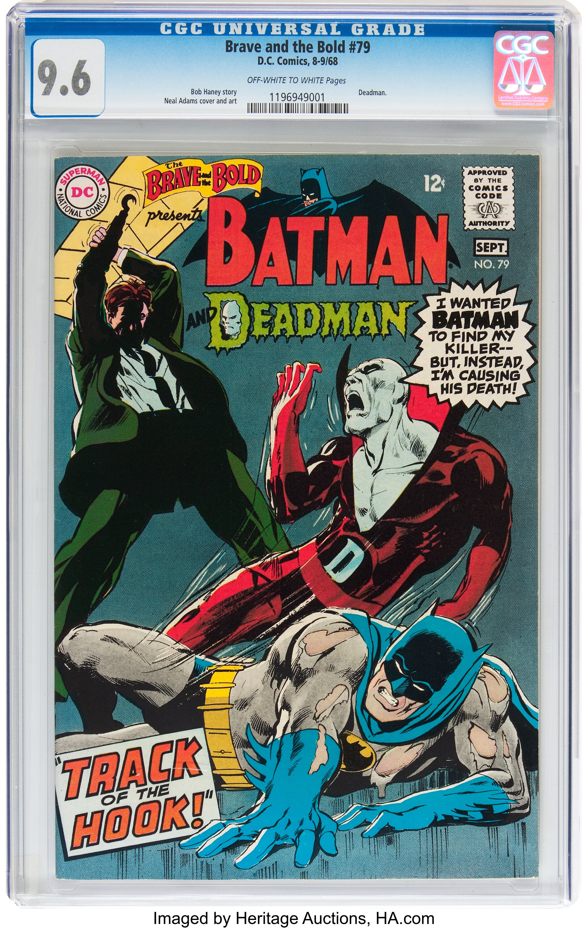 The Brave and the Bold #79 Batman and Deadman (DC, 1968) CGC NM+ | Lot  #93122 | Heritage Auctions