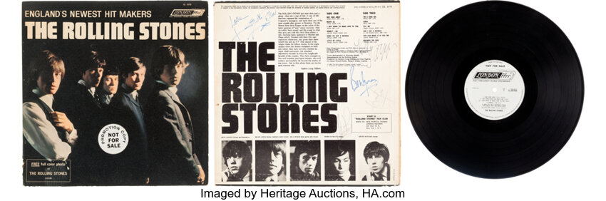 Rolling Stones Signed The Rolling Stones- England's Newest Hit