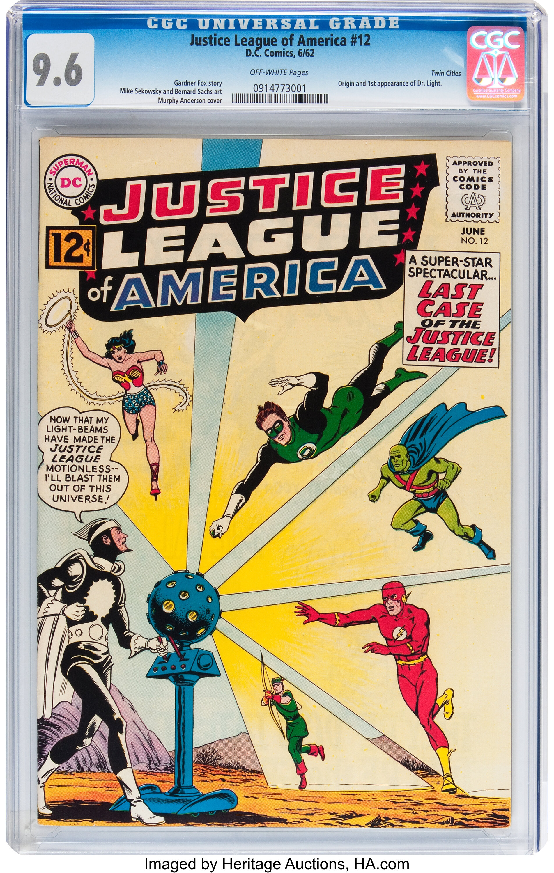 Justice League issue deals #11 signed CGC