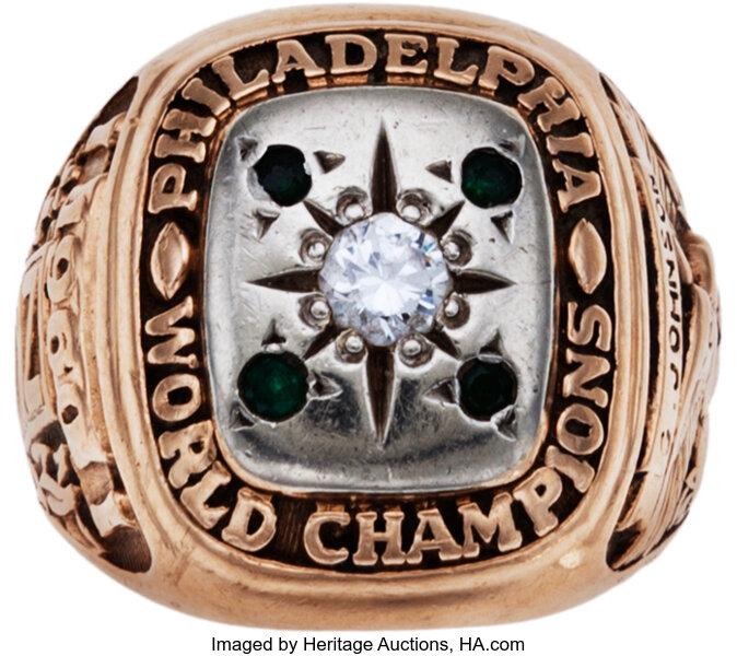 1960 Philadelphia Eagles NFL Championship Ring Presented to Gene