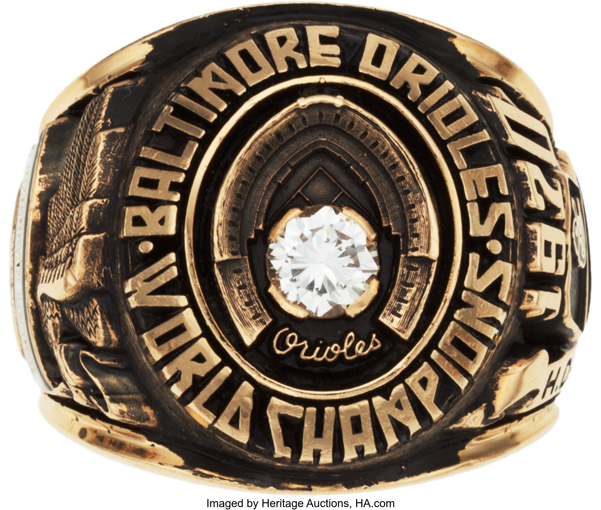 Sold at Auction: 1979 Baltimore Orioles American League Championship ring.