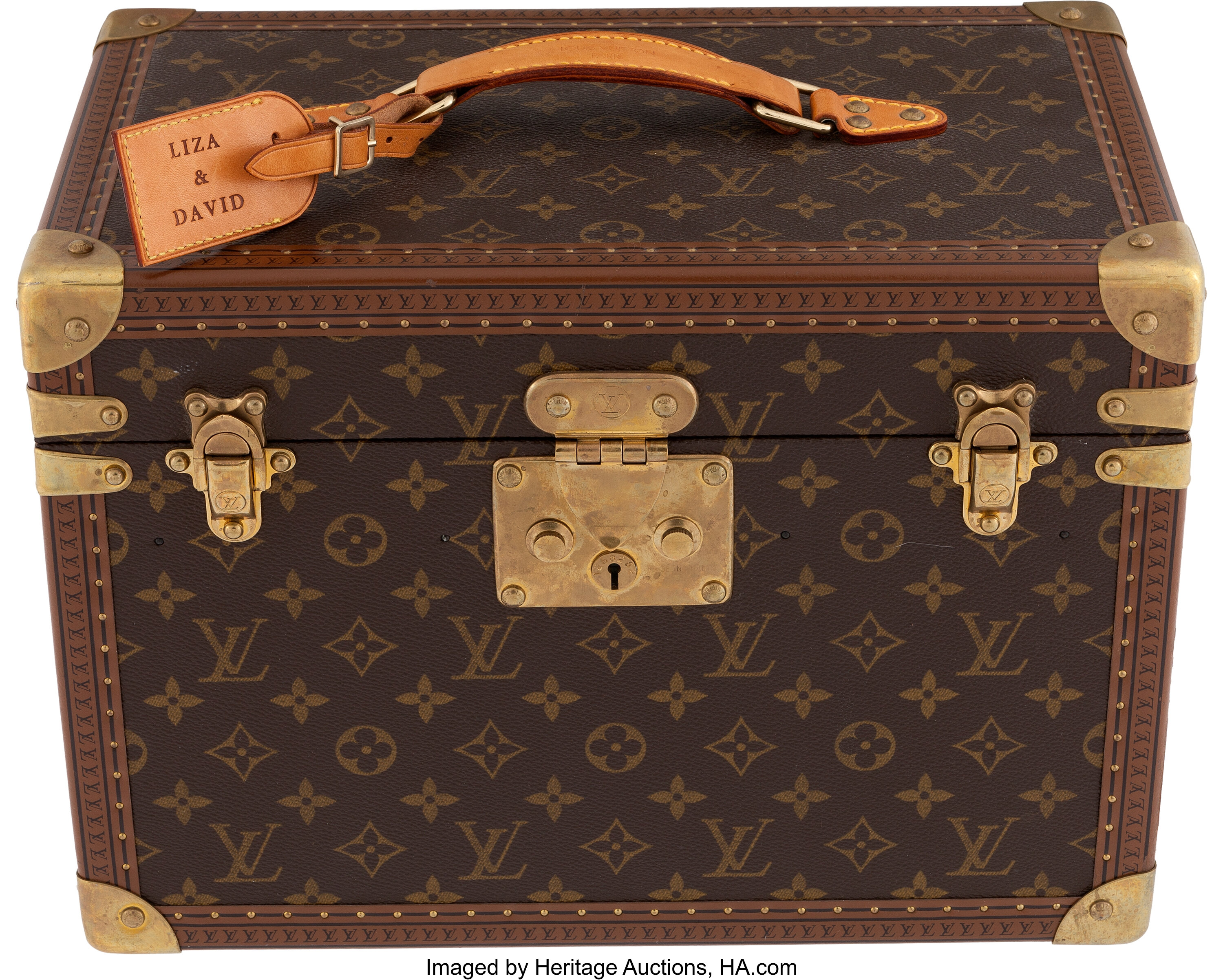Liza Minnelli large set of Louis Vuitton luggage. Movie/TV, Lot #2307