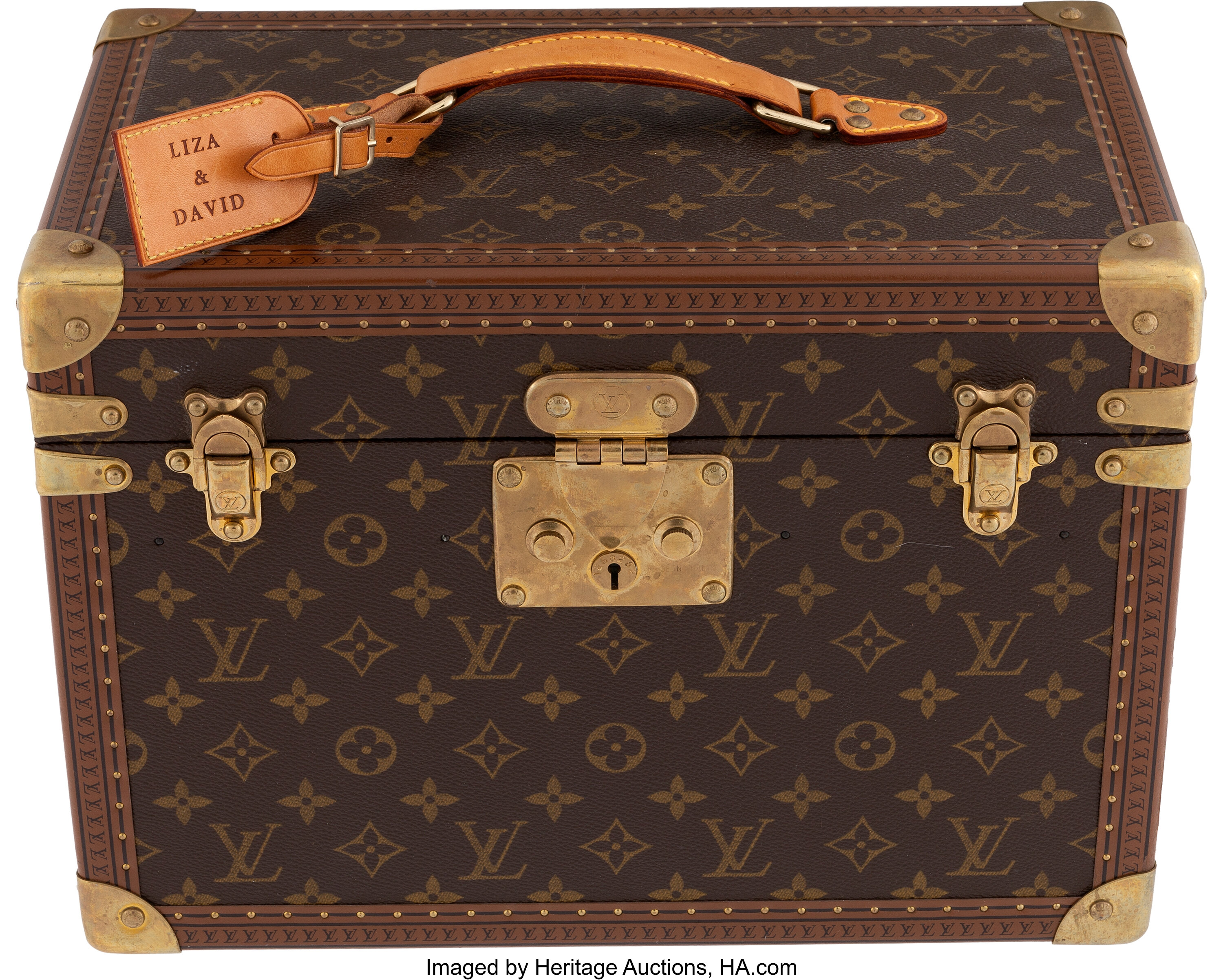 Sold at Auction: 2 Louis Vuitton Catalogs & 2 Trunk Full of