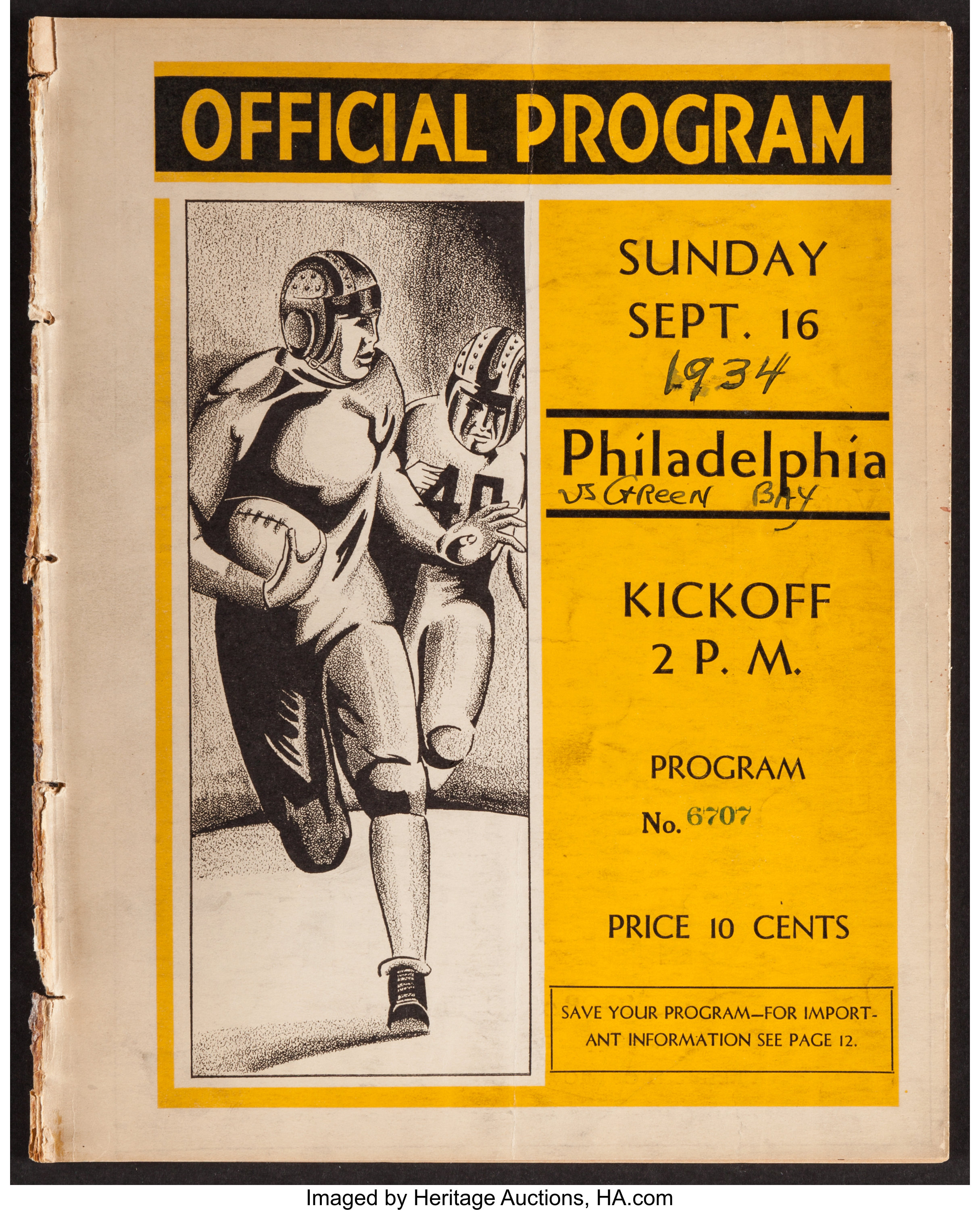 Philadelphia Eagles 1934