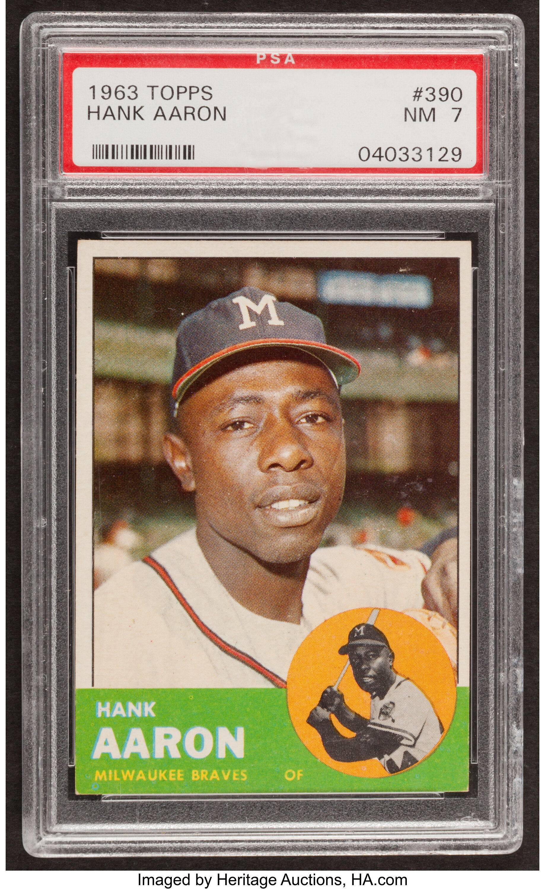  1974 Topps Baseball Card #1 Hank Aaron : Collectibles & Fine Art