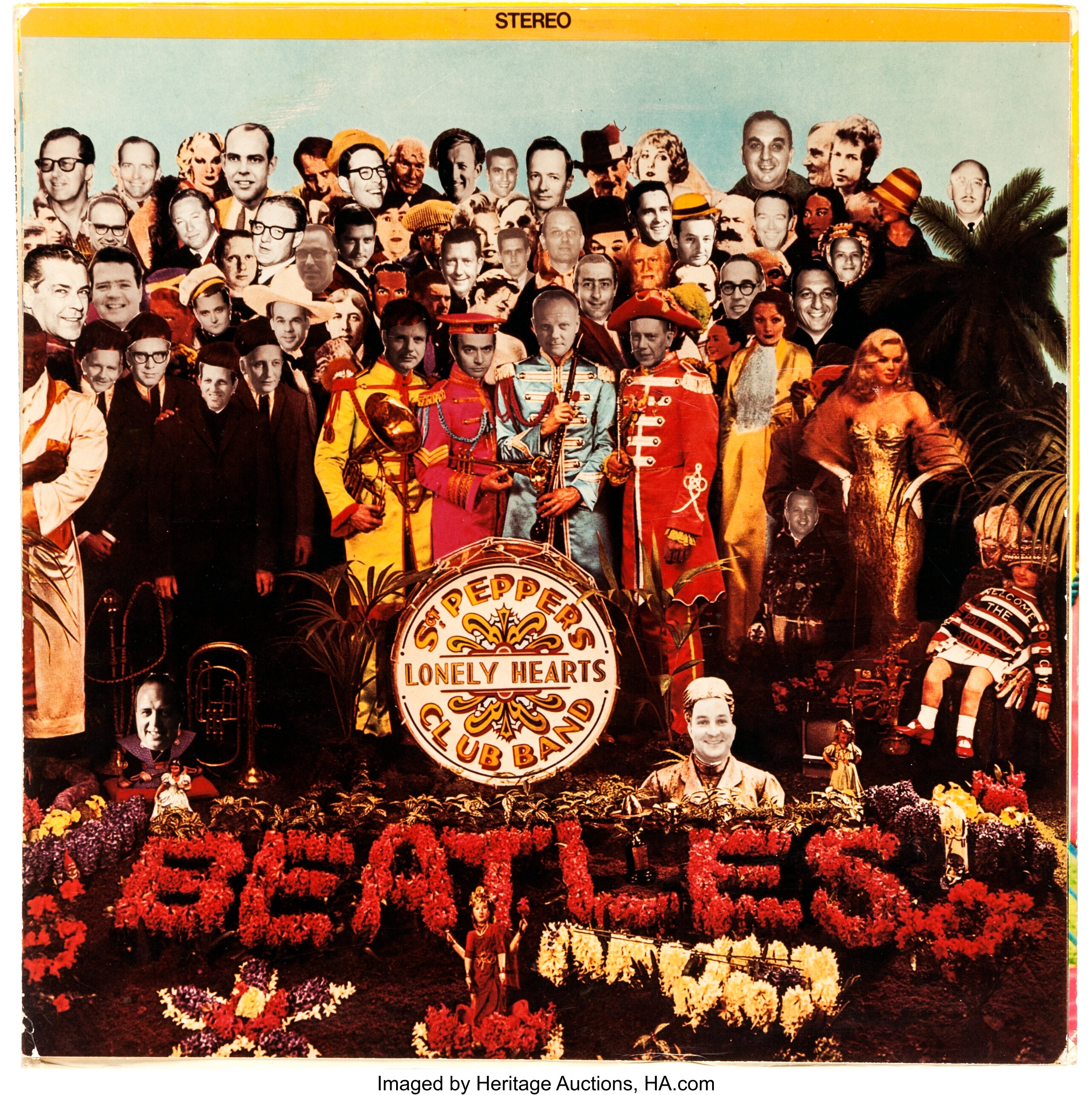 Beatles Ultra Rare Album Cover Sgt. Pepper's Lonely Hearts Club Lot