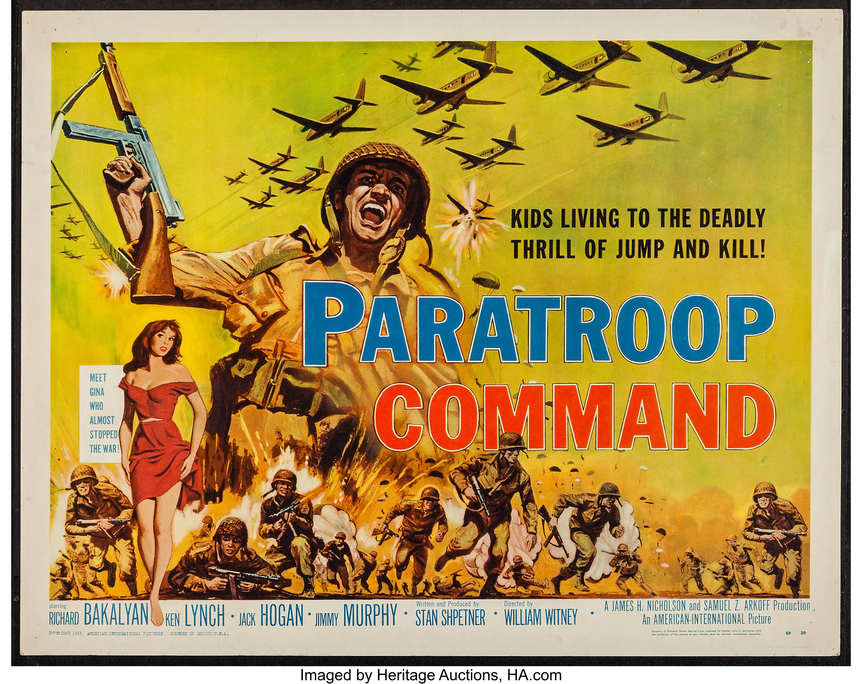 Paratroop Command - (1959)