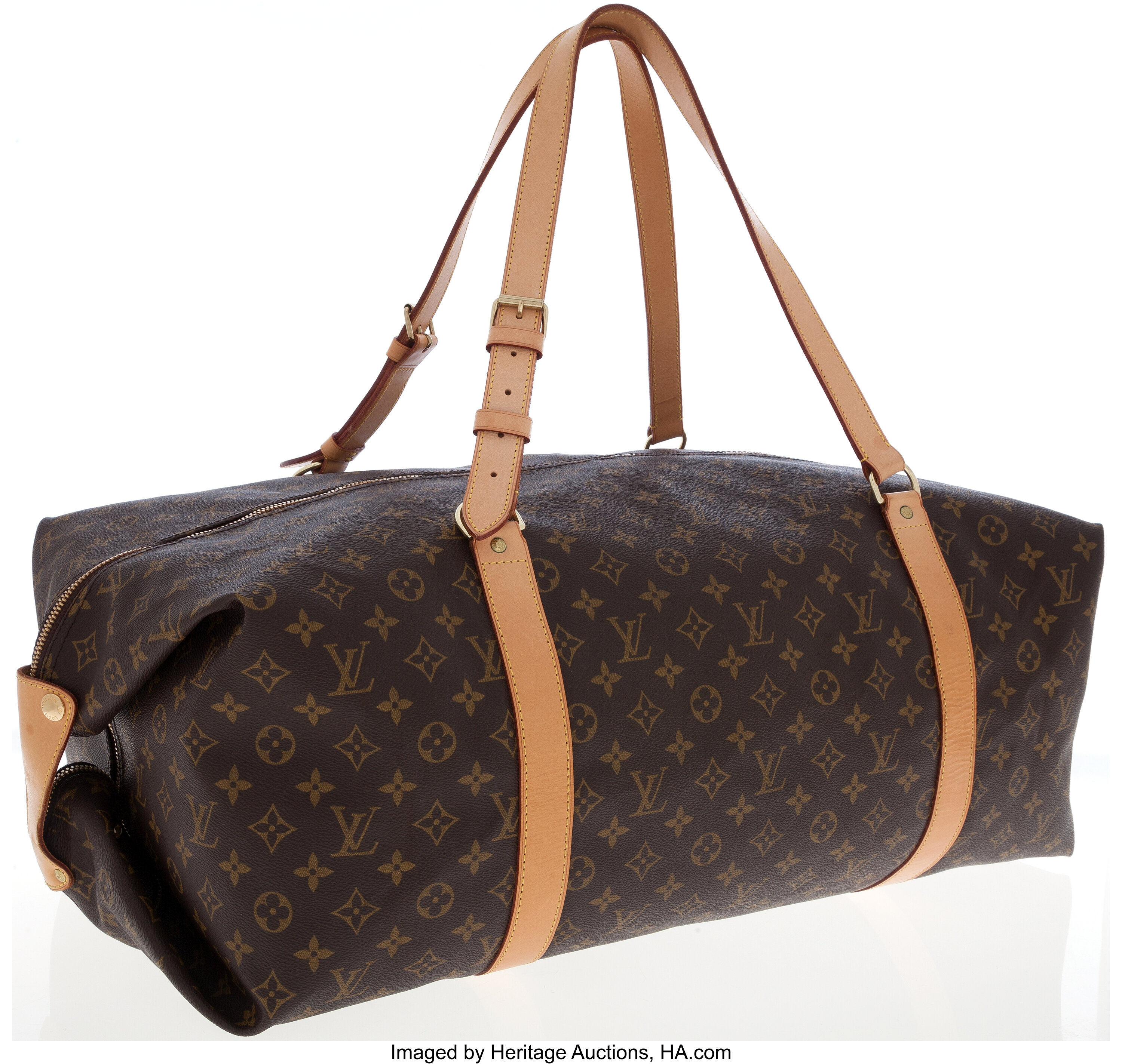 Louis Vuitton Vintage Brown Monogram Coated Canvas Kabul Garment