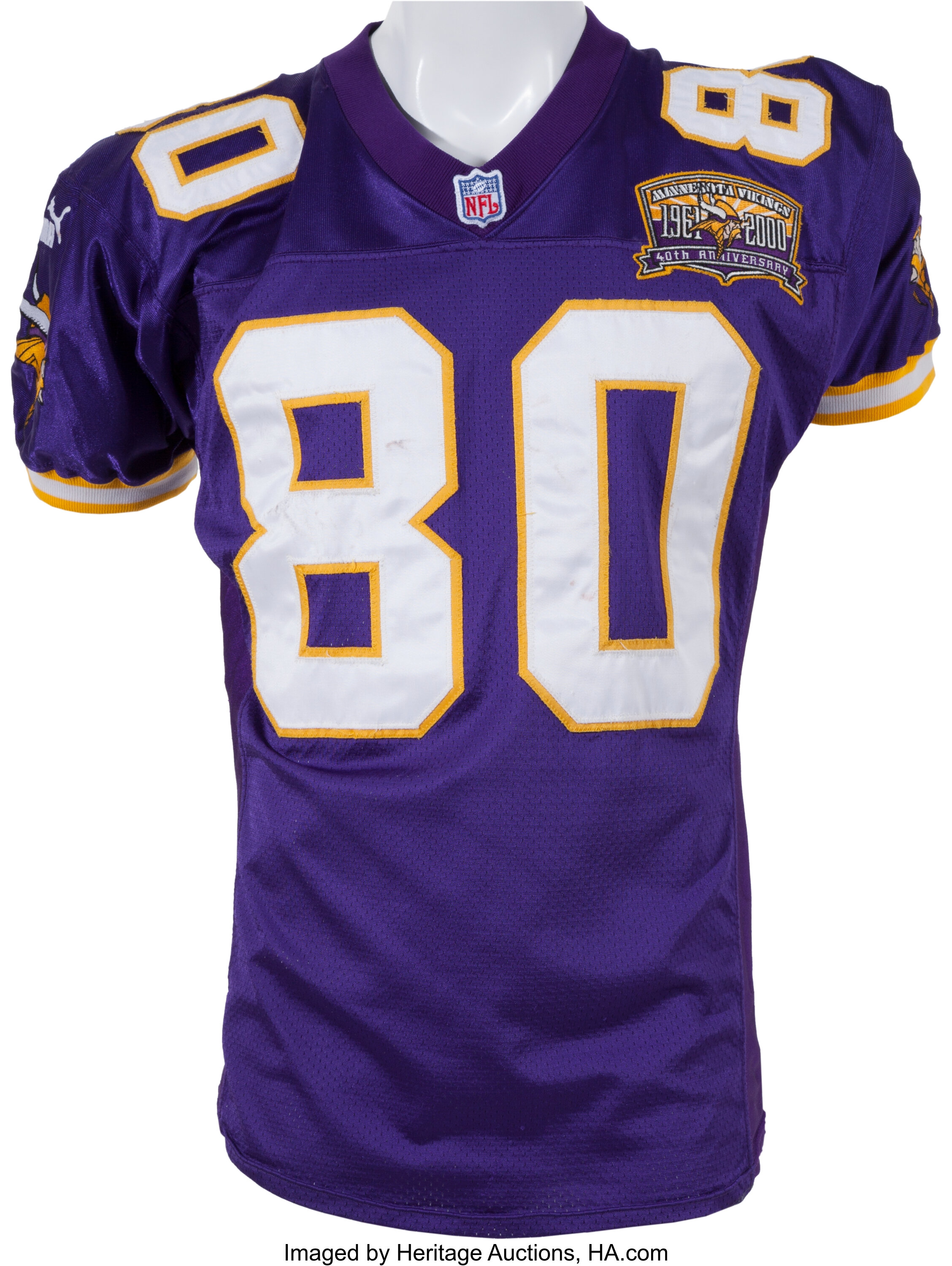 cris carter signed jersey