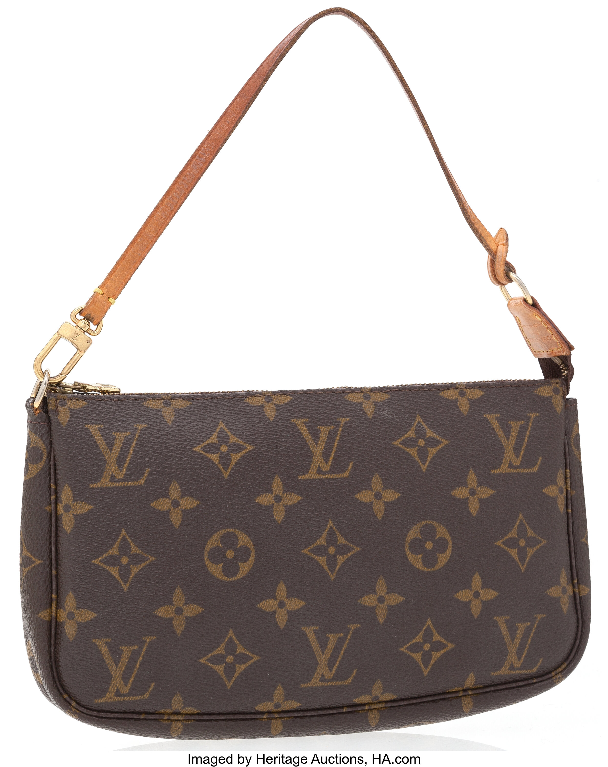 Louis Vuitton Classic Monogram Canvas Pochette Shoulder Bag