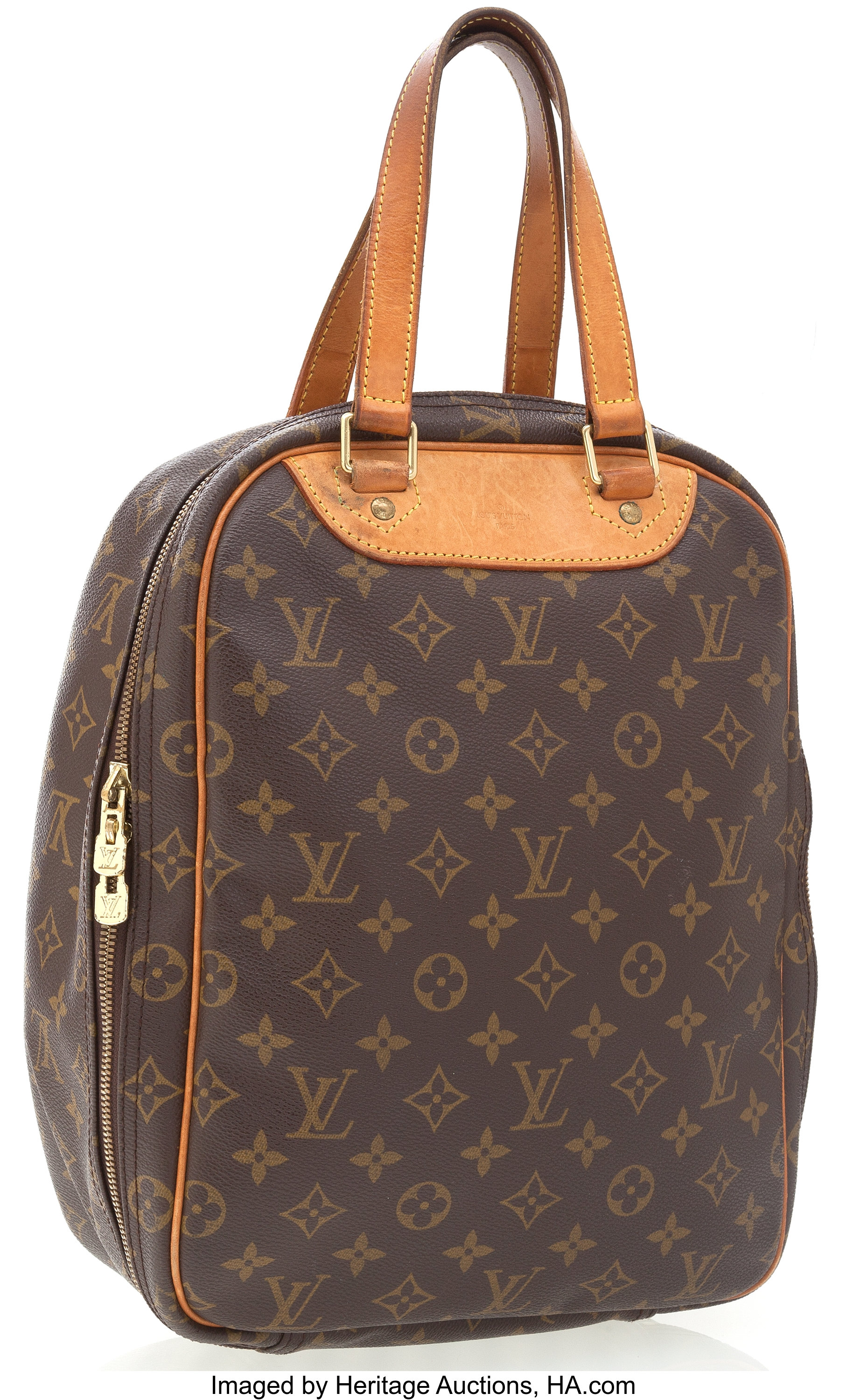 Louis Vuitton Classic Monogram Excursion Bag with Top Handles