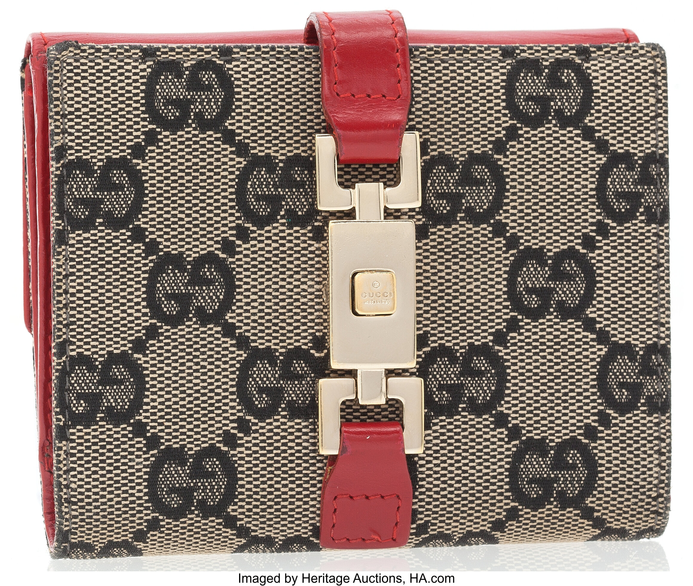 Sold at Auction: Louis Vuitton Bi-Fold Clutch, Classic Monogram