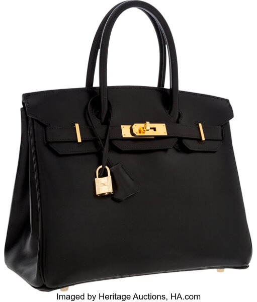 Birkin 30 Box Black