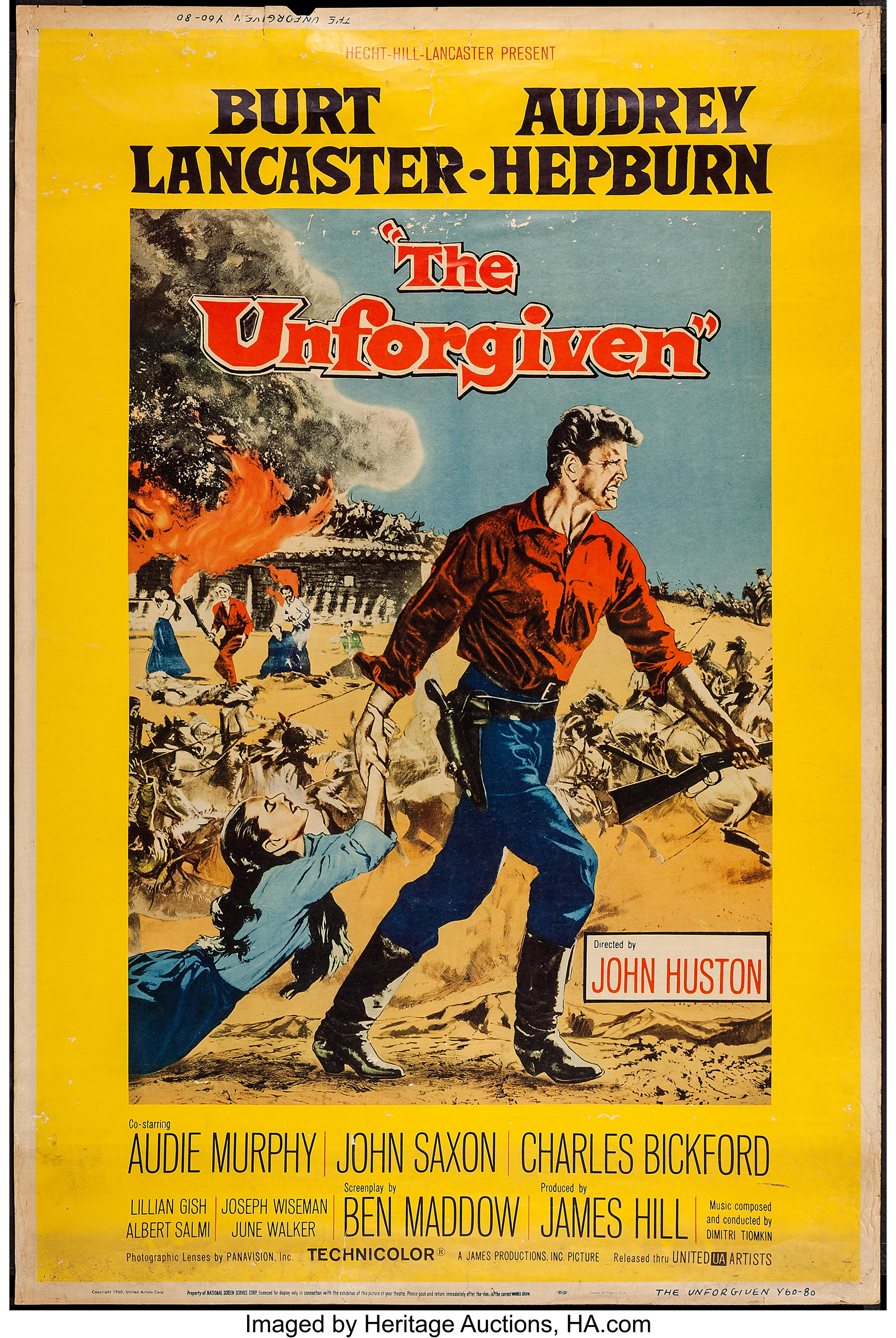 the unforgiven 1960