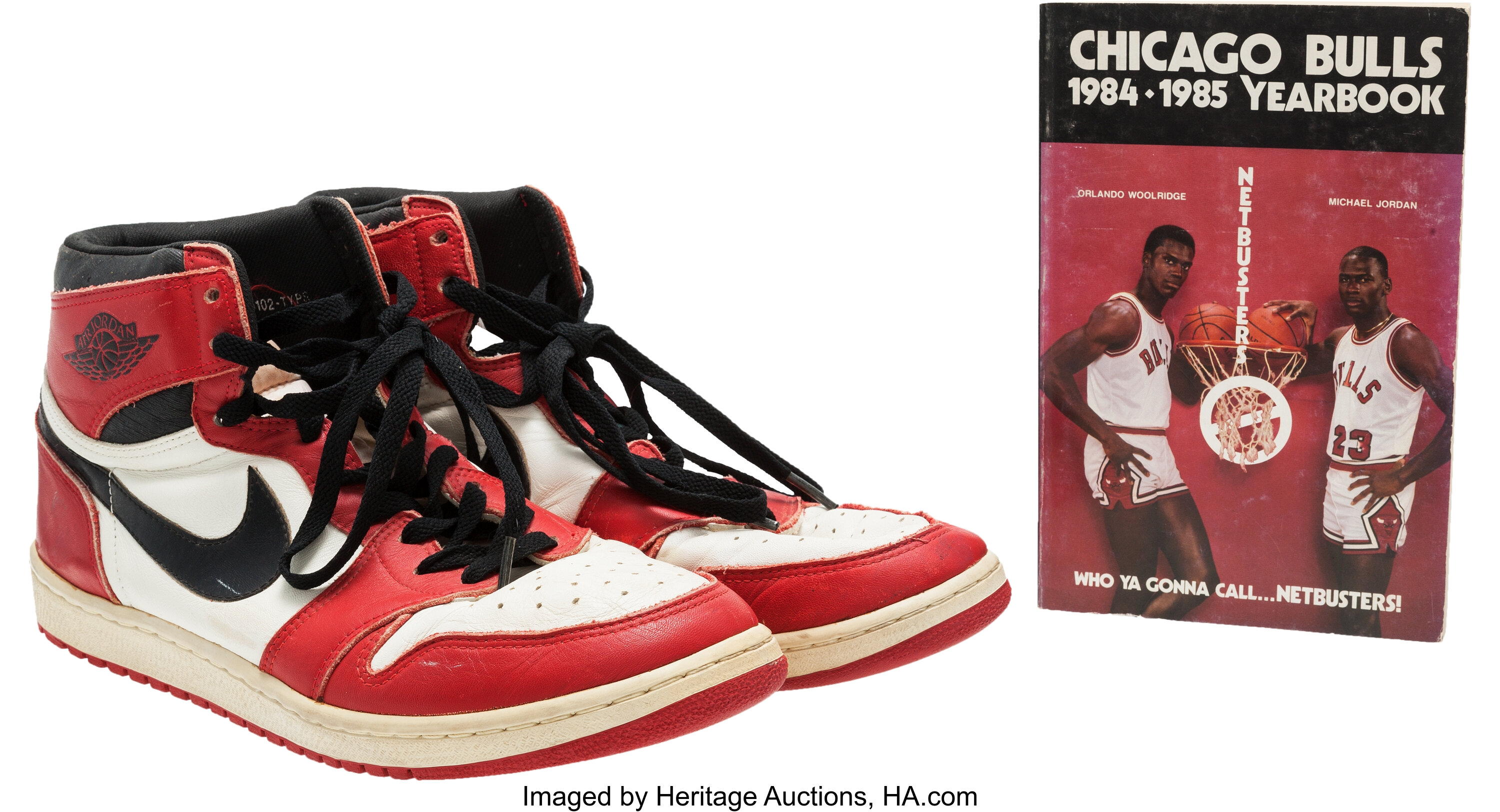kæmpe stor Musling overførsel 1984-85 Michael Jordan Game Worn Original Air Jordan Shoes - | Lot #82488 |  Heritage Auctions