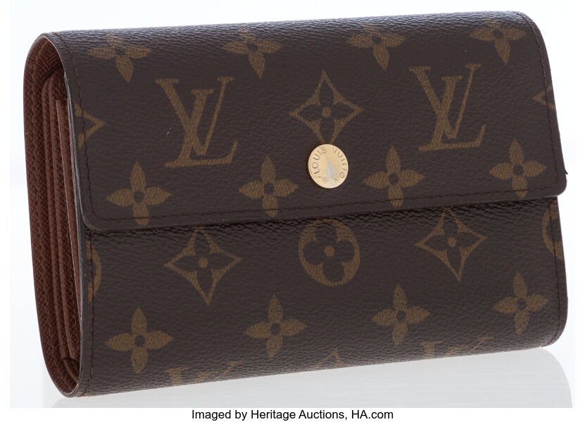 Vintage Louis Vuitton Monogram Tri Fold Wallet