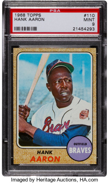 Vintage Sports Card Trend: 1969 Topps Hank Aaron