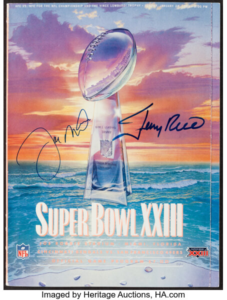 Official Superbowl Program for Super Bowl XXIII