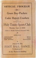 Green Bay Packers Football, cedarrapidshb