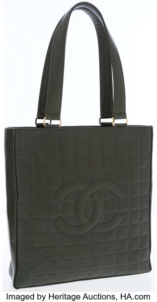 CHANEL 1989 Bag Quilted Lambskin Leather Double Chain Strap Racing