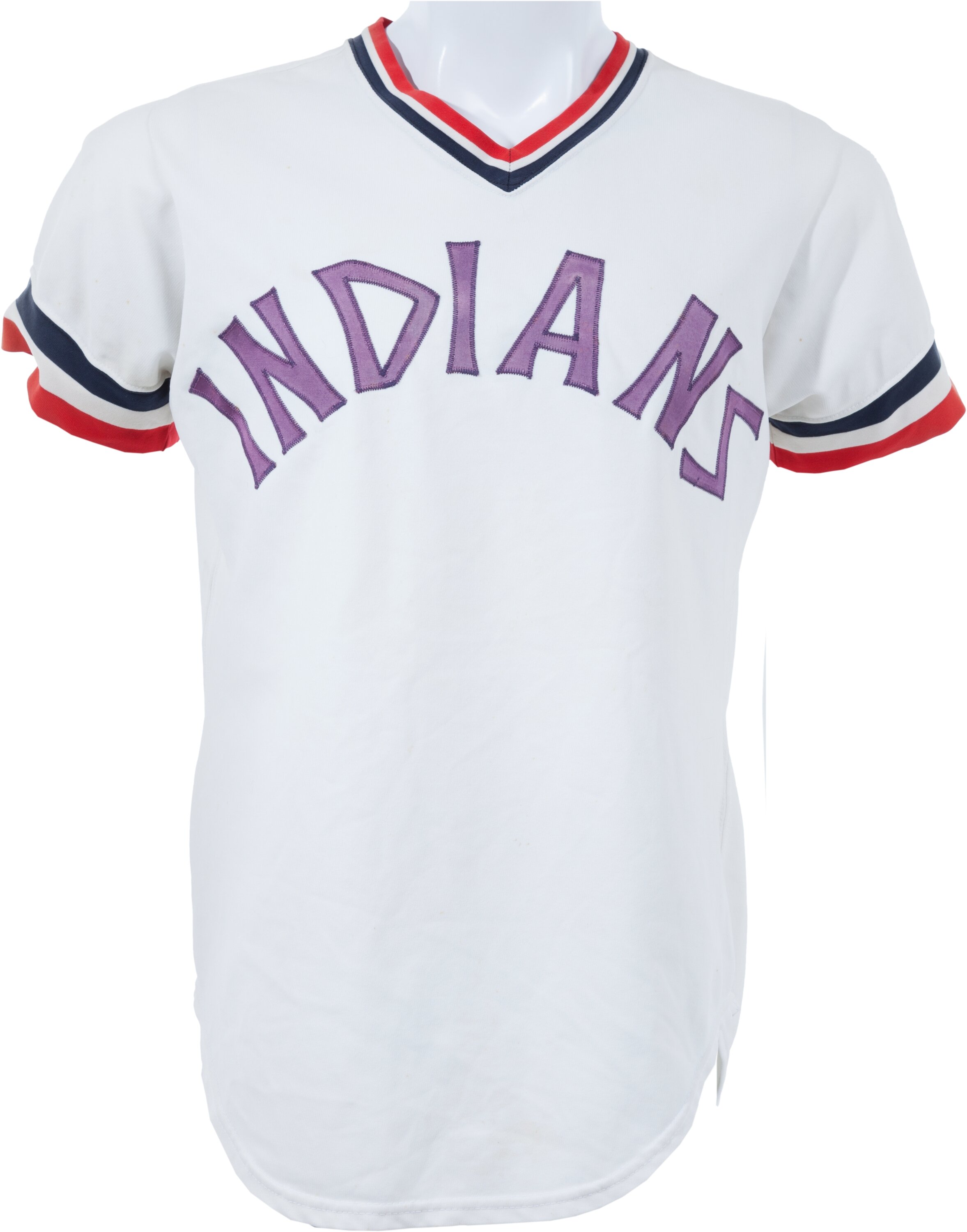 1974 Rico Carty Game Worn Cleveland Indians Jersey. Baseball, Lot  #41074