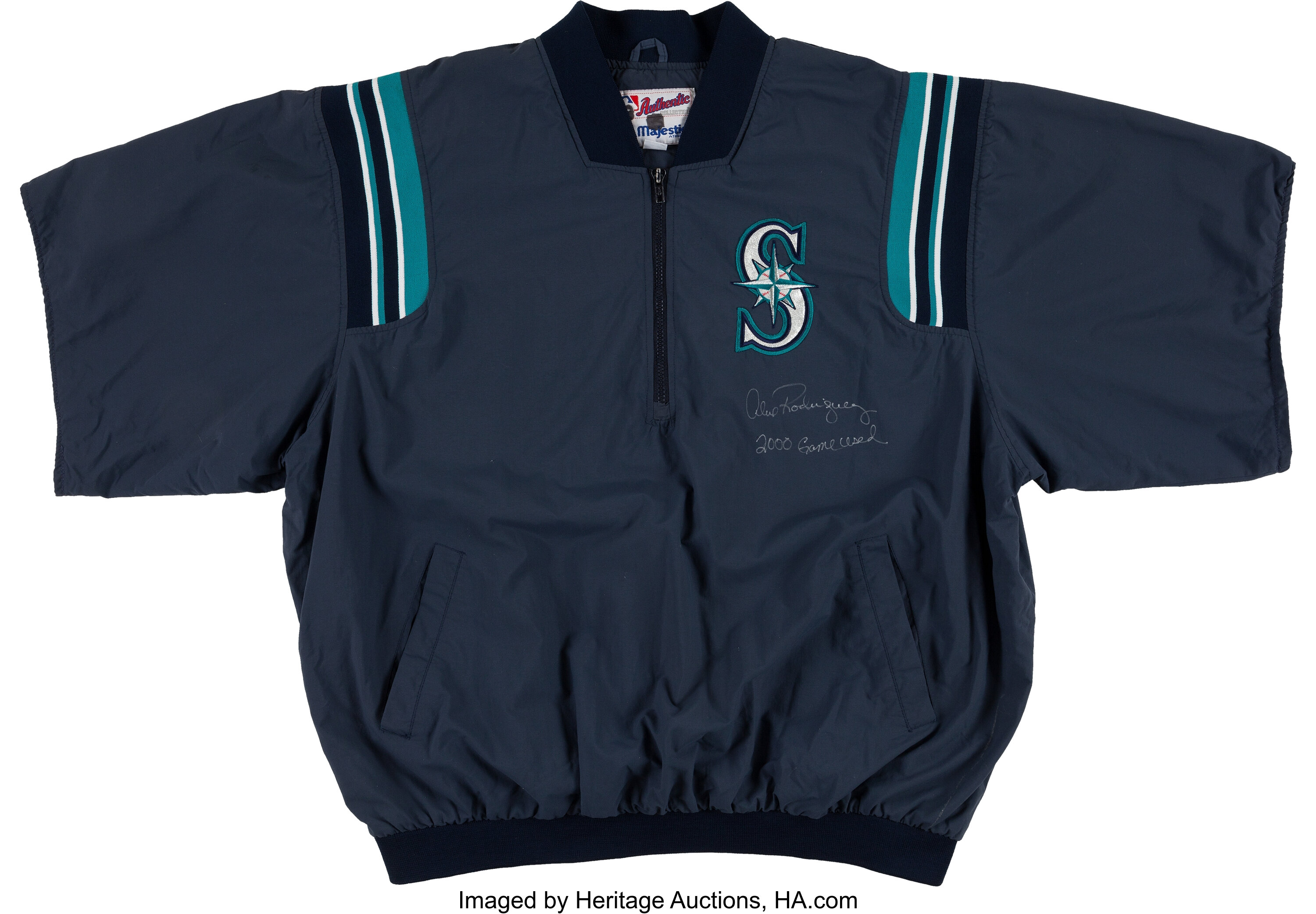 Sold at Auction: Alex Rodriguez Signed Seattle Mariners Jersey