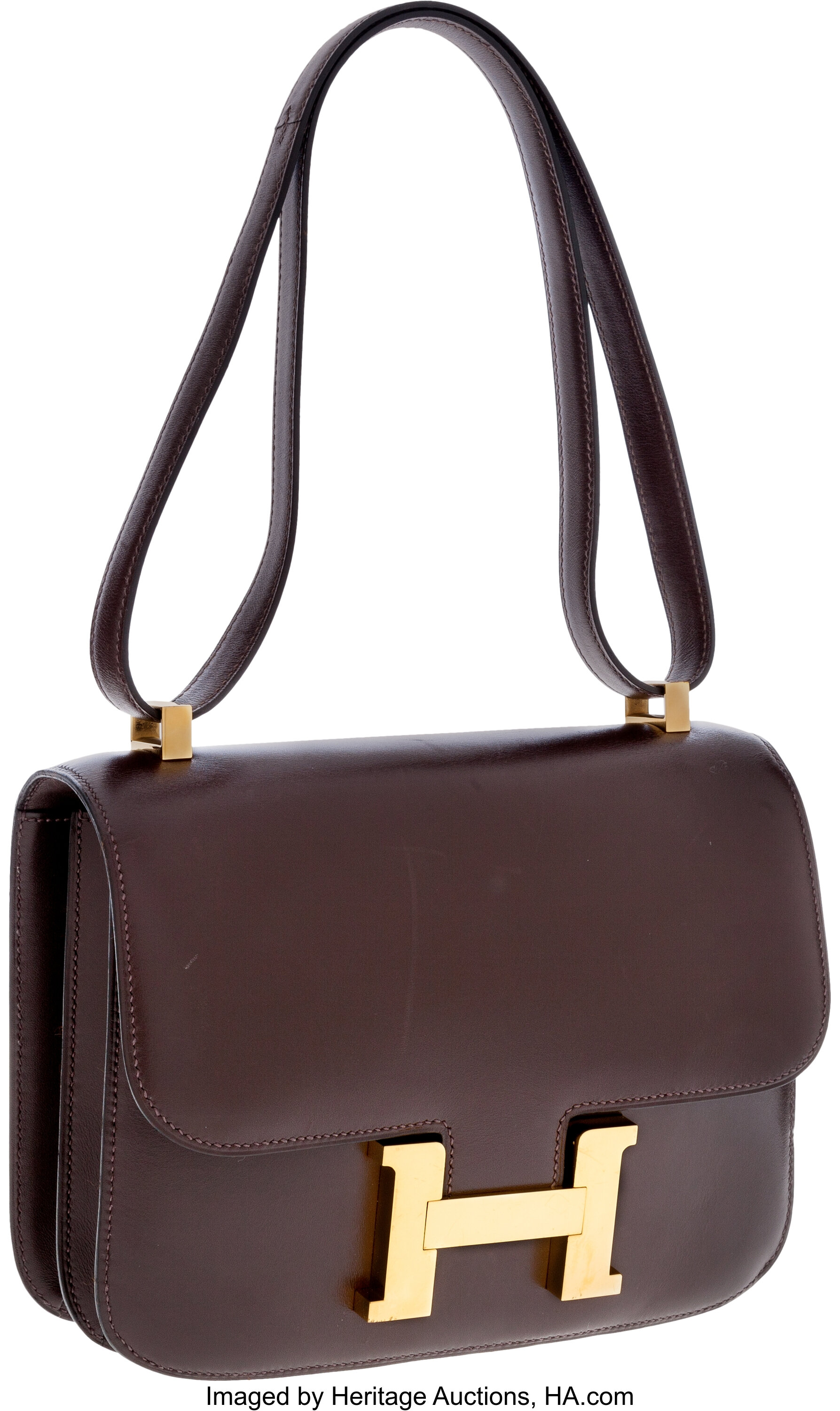 Hermès Chocolate Box Calf 35 cm Birkin Bag at 1stDibs